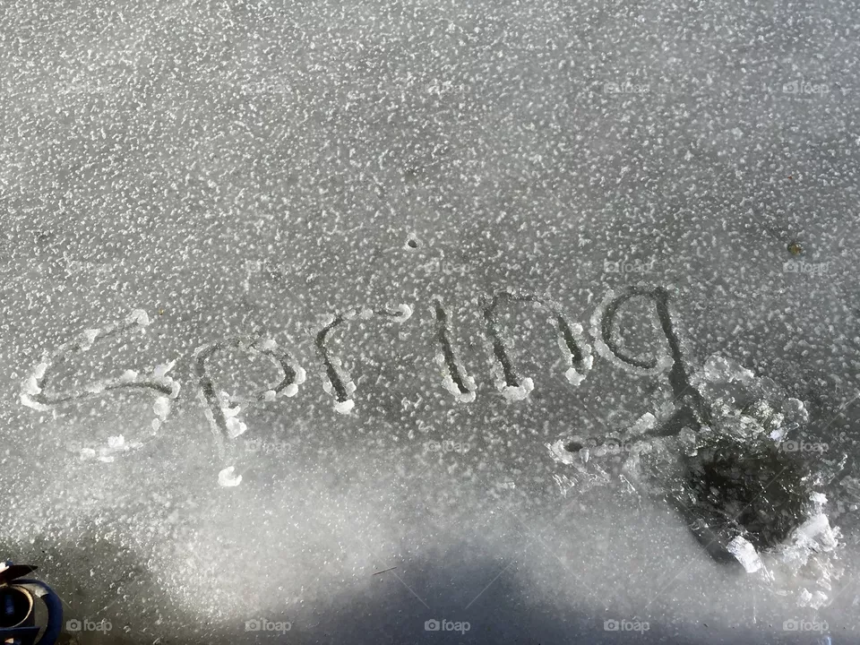 Ice spring