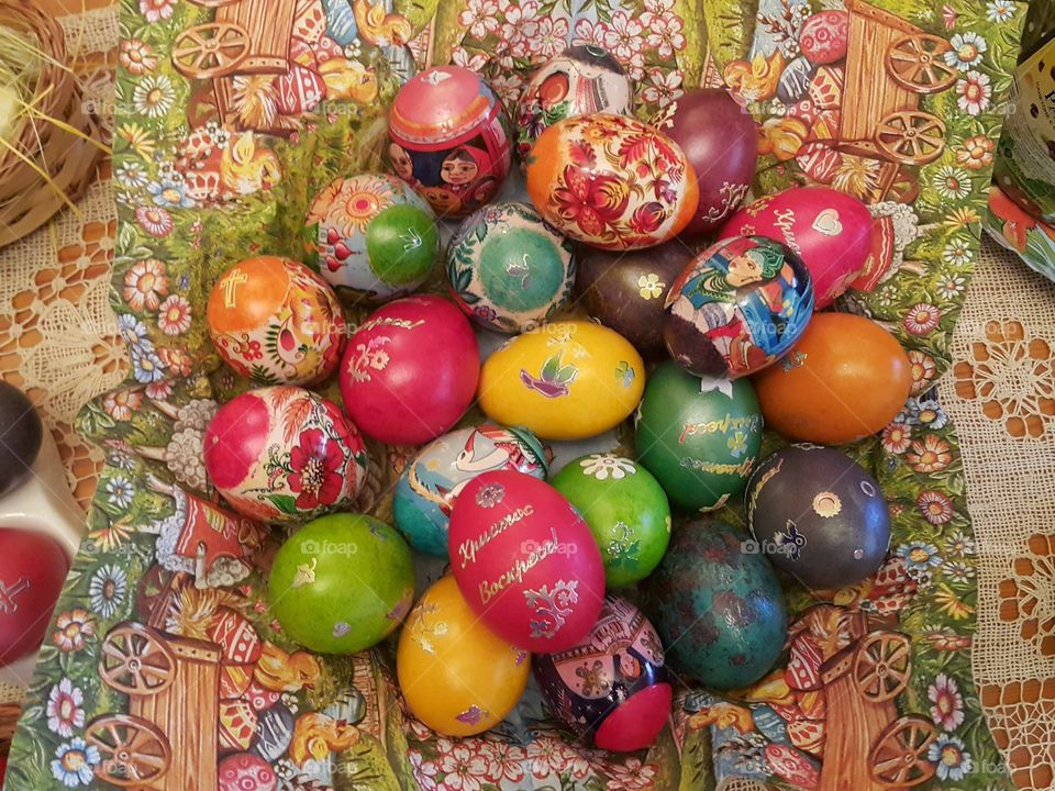 Easter eggs. Private