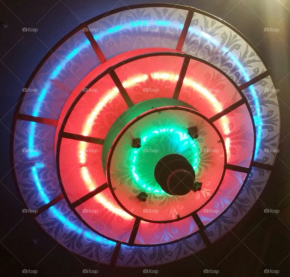 Light at Historic Theatre. At the movies