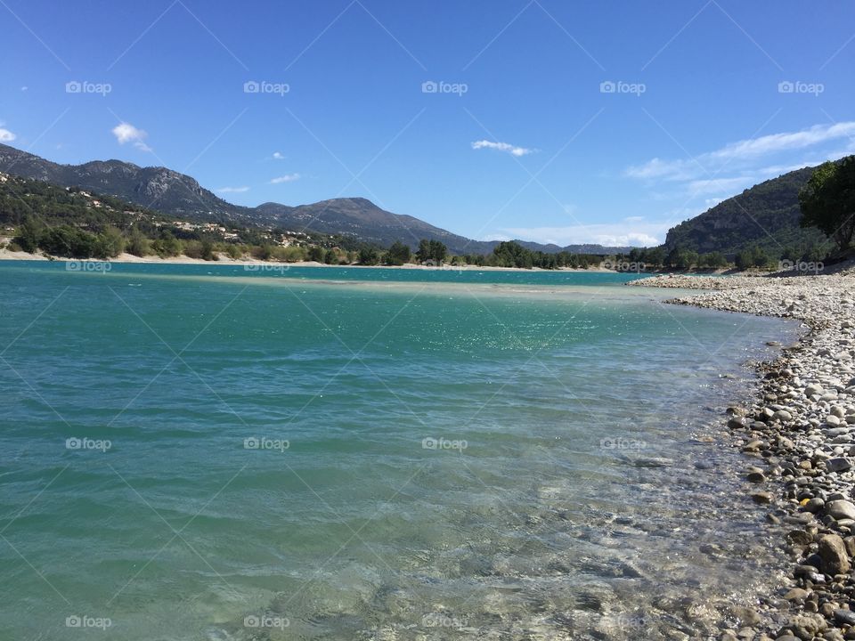 Beautiful view of sea