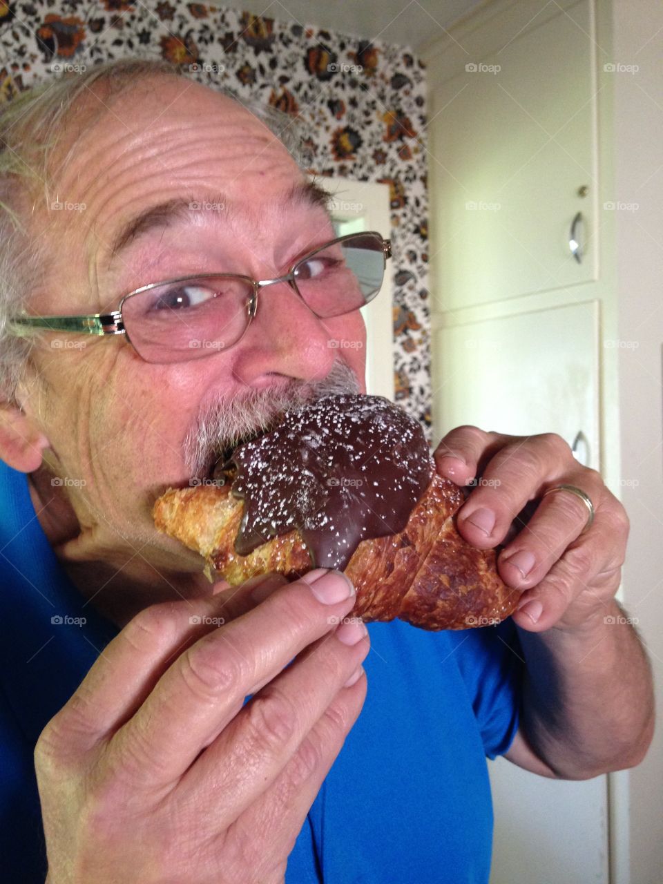 Chocolate Croissants. Pevel's Bakery,  Pacific Grove  CA