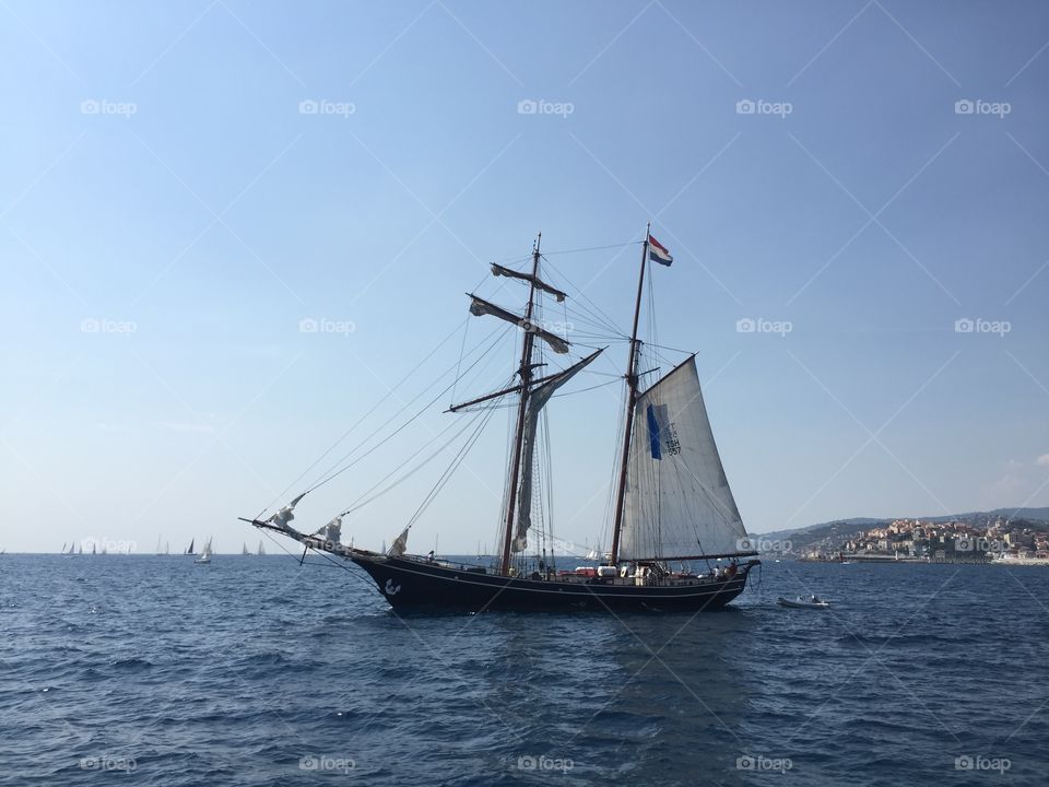 Watercraft, Sailboat, Ship, Sail, Boat