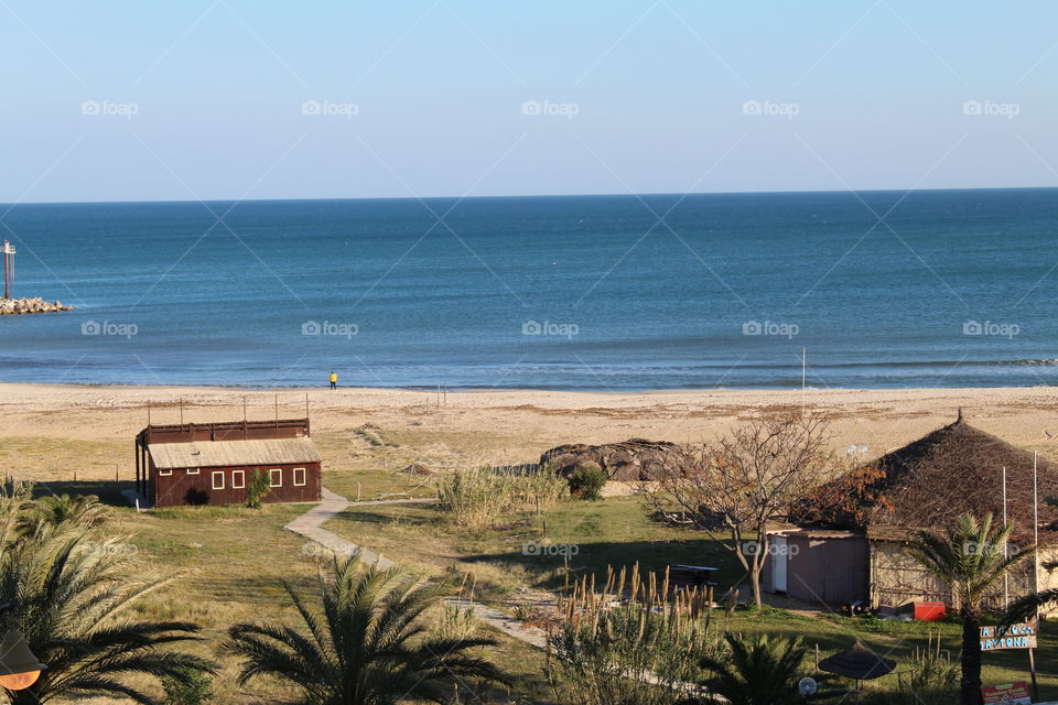 Hamamat beach in Tunisia