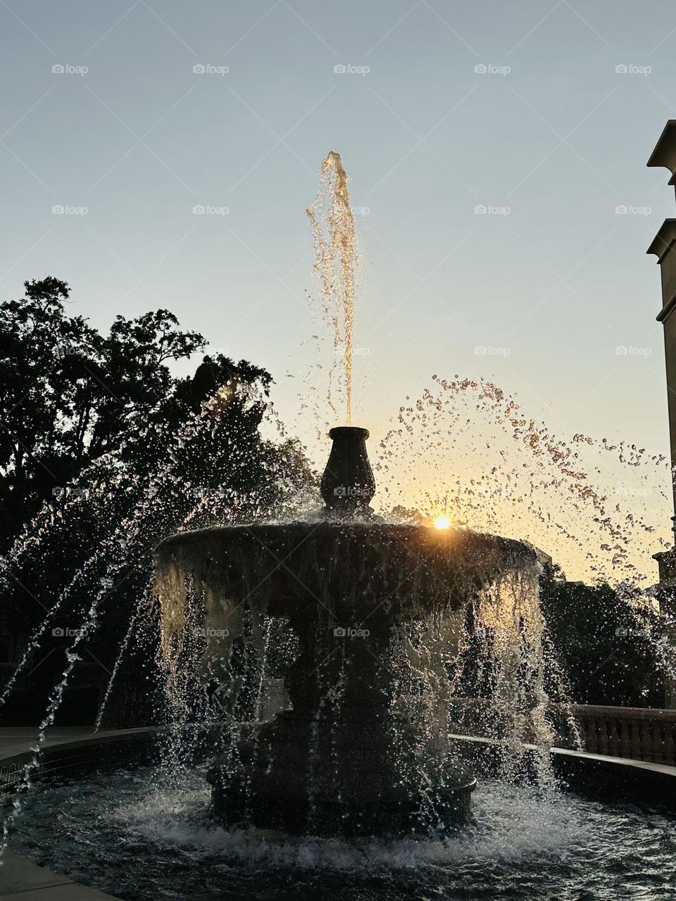 Vacation Series: Summer in the City - Fountain display 