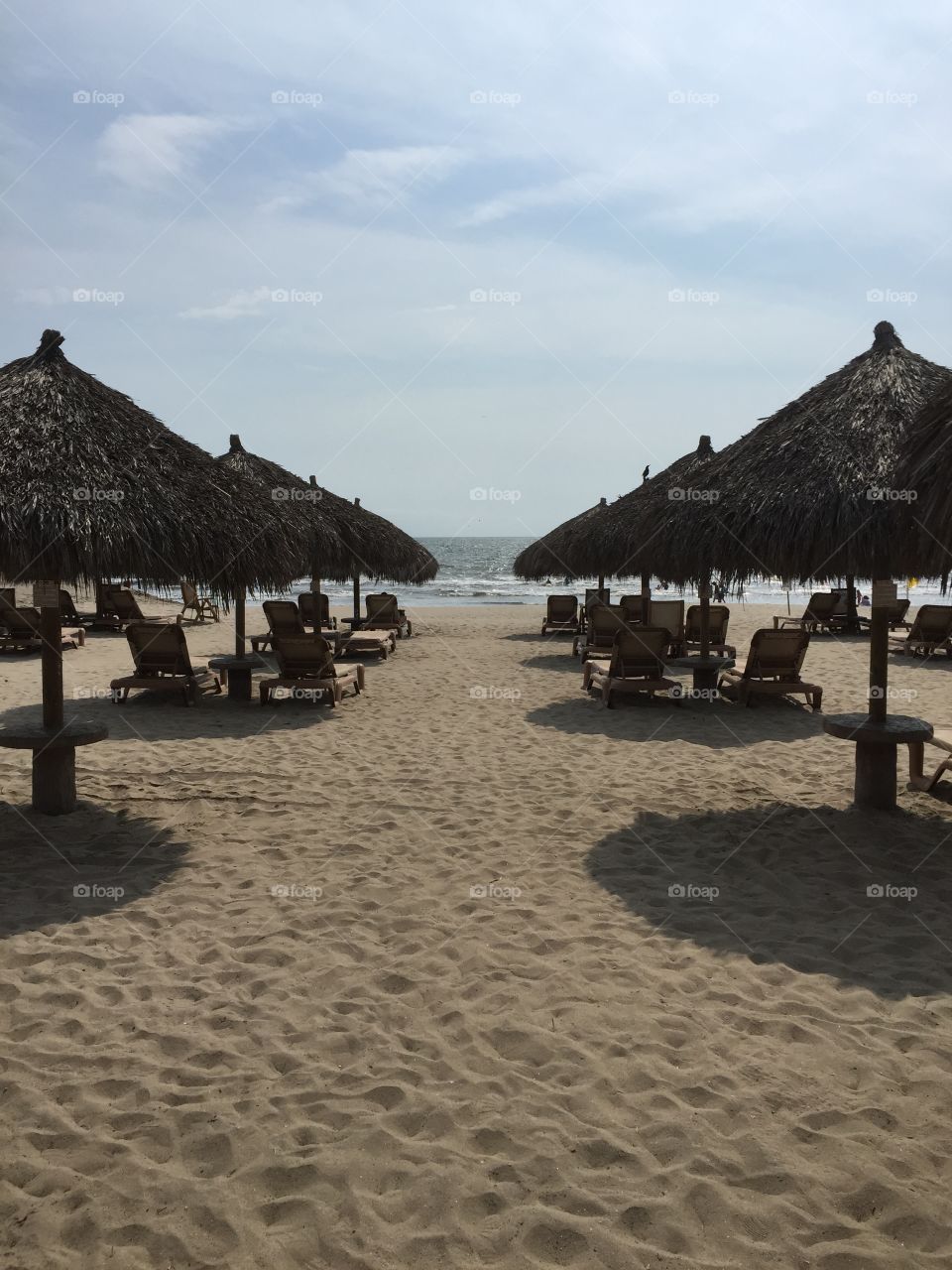 Beach Day. Mexican Beach Resort