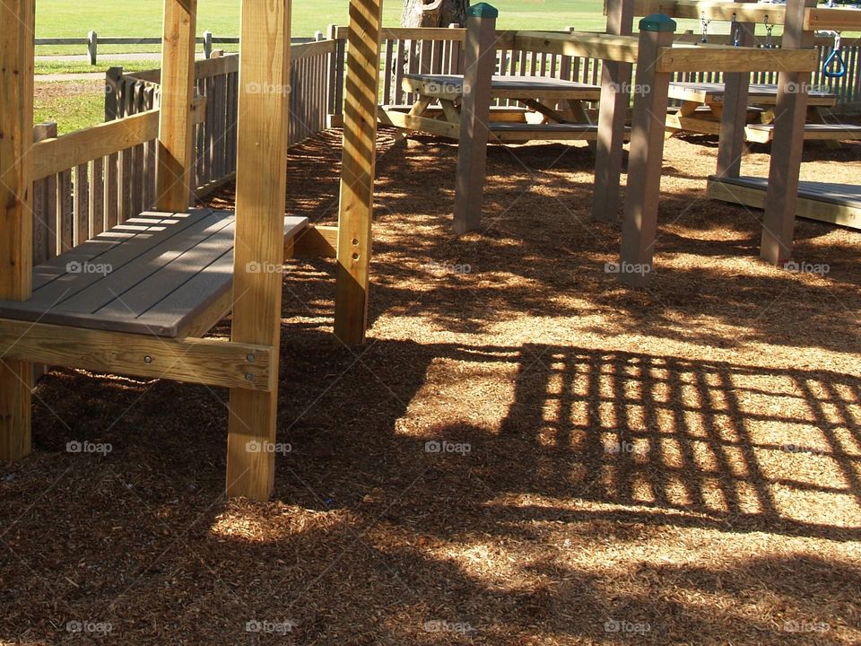 The Beginning of a new day at the playground 