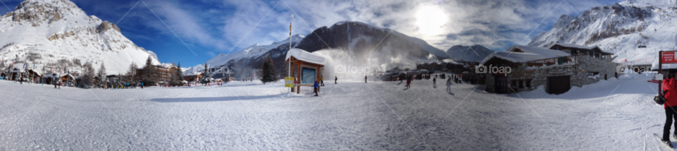 france snow winter mountain by jstart