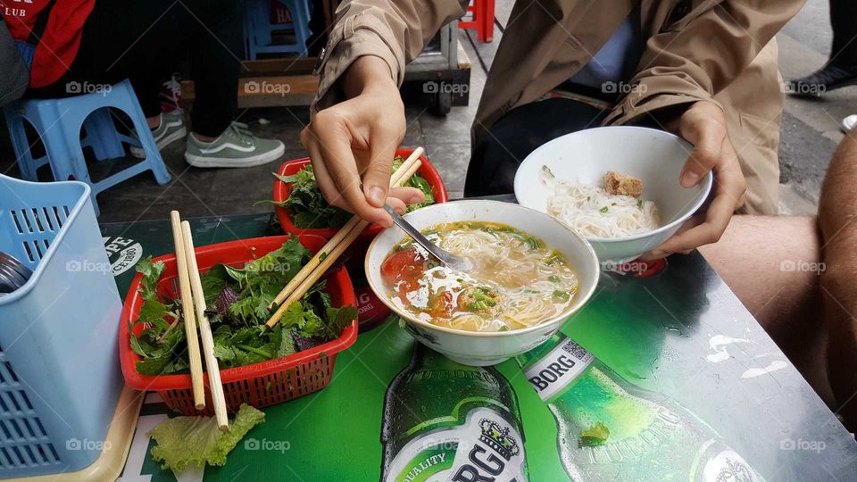 Hanoi street food