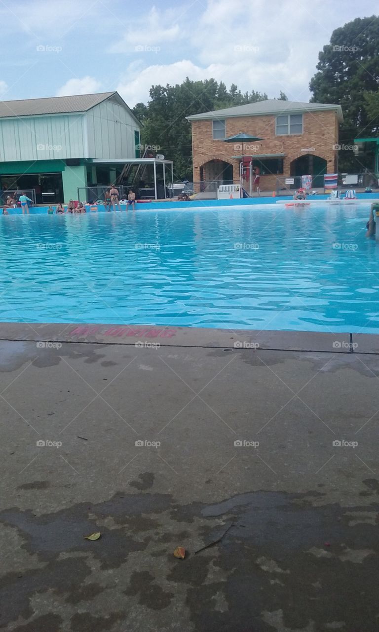 pool time
