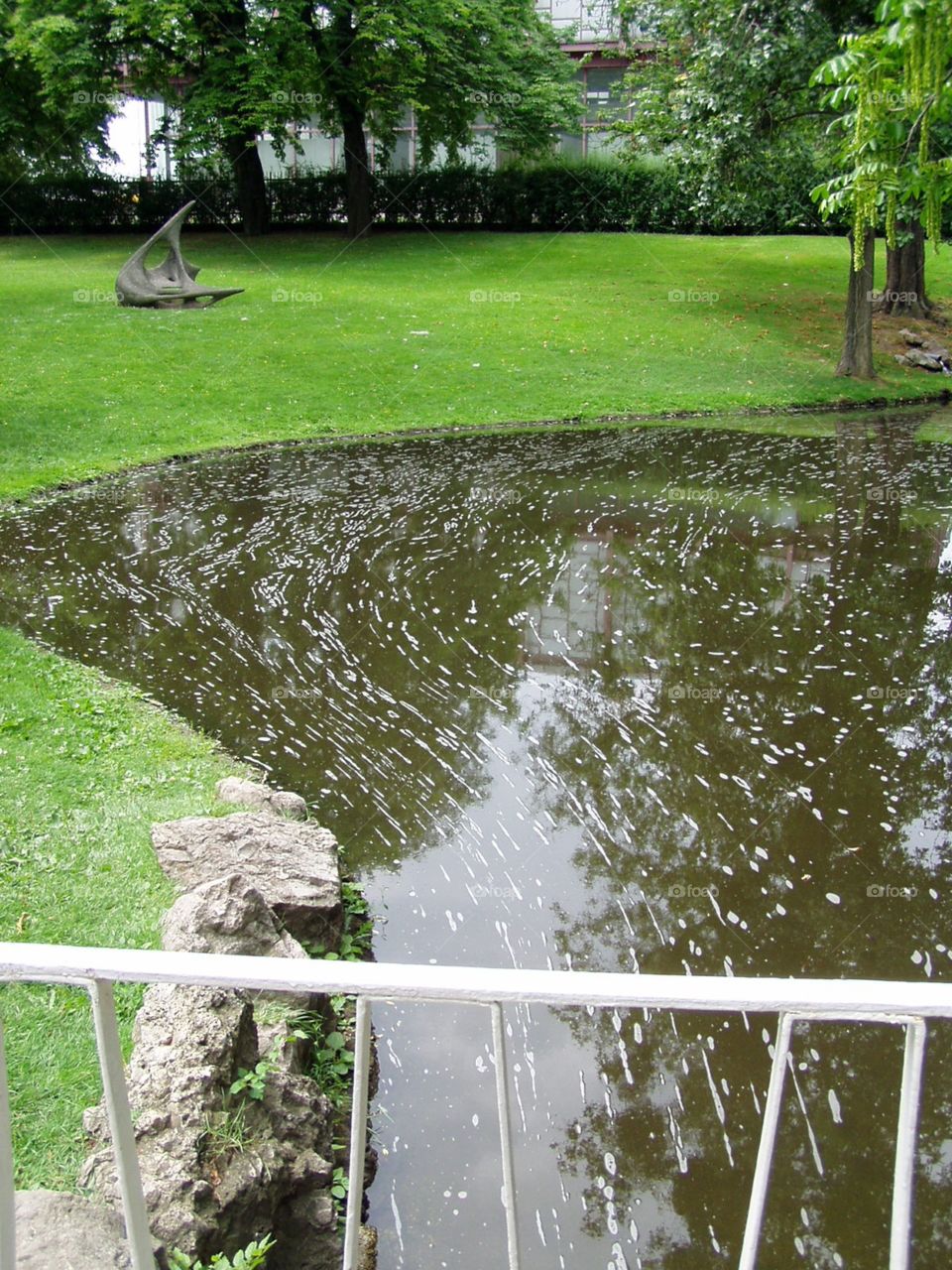 Pond in Vienna. Pond in Vienna