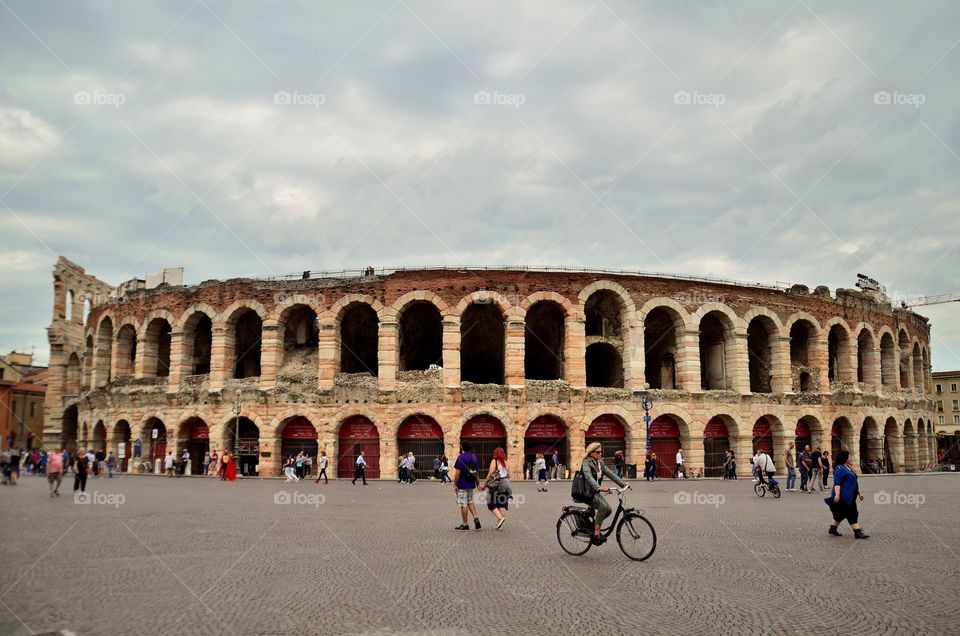 postcard from Verona, Italy