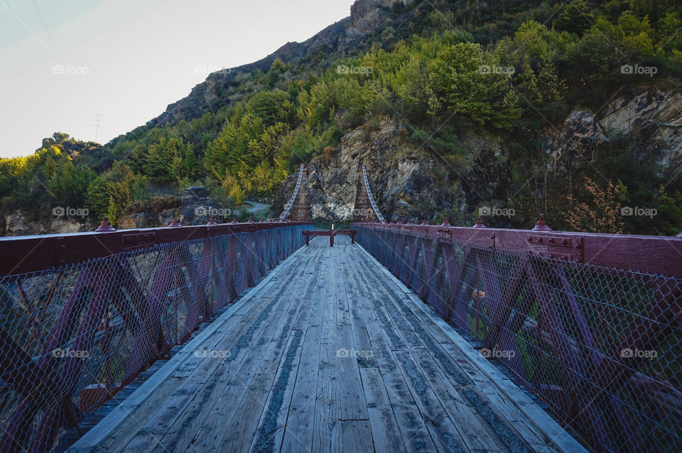 Kawarau Bridge, Queenstown, New Zealand 