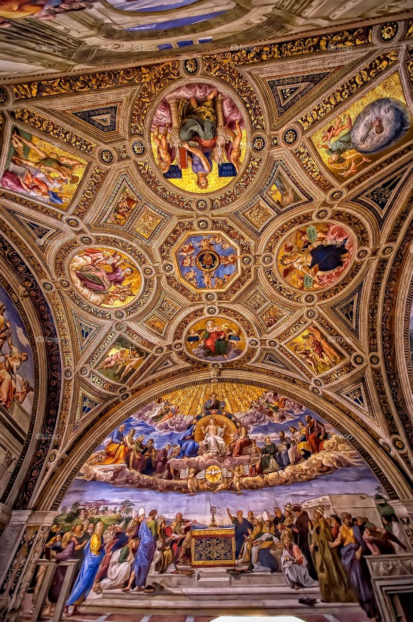 Vatican painting Rome 