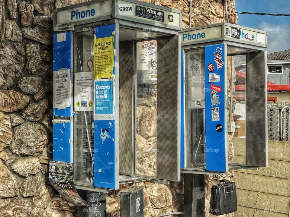 Vintage Pay Telephone