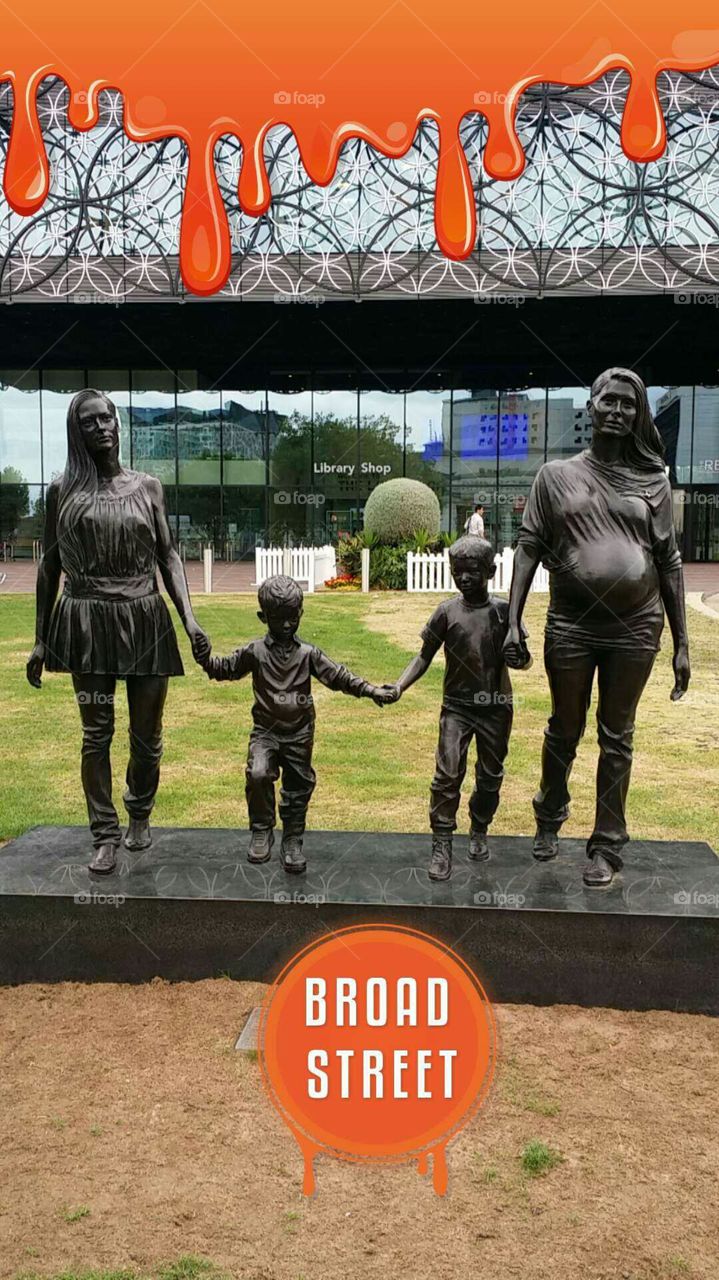 family statue