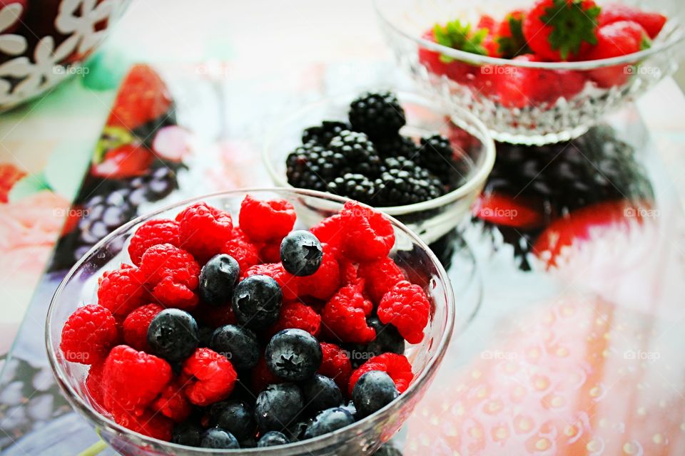 fruits and berries