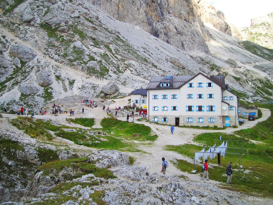 View in dolomites