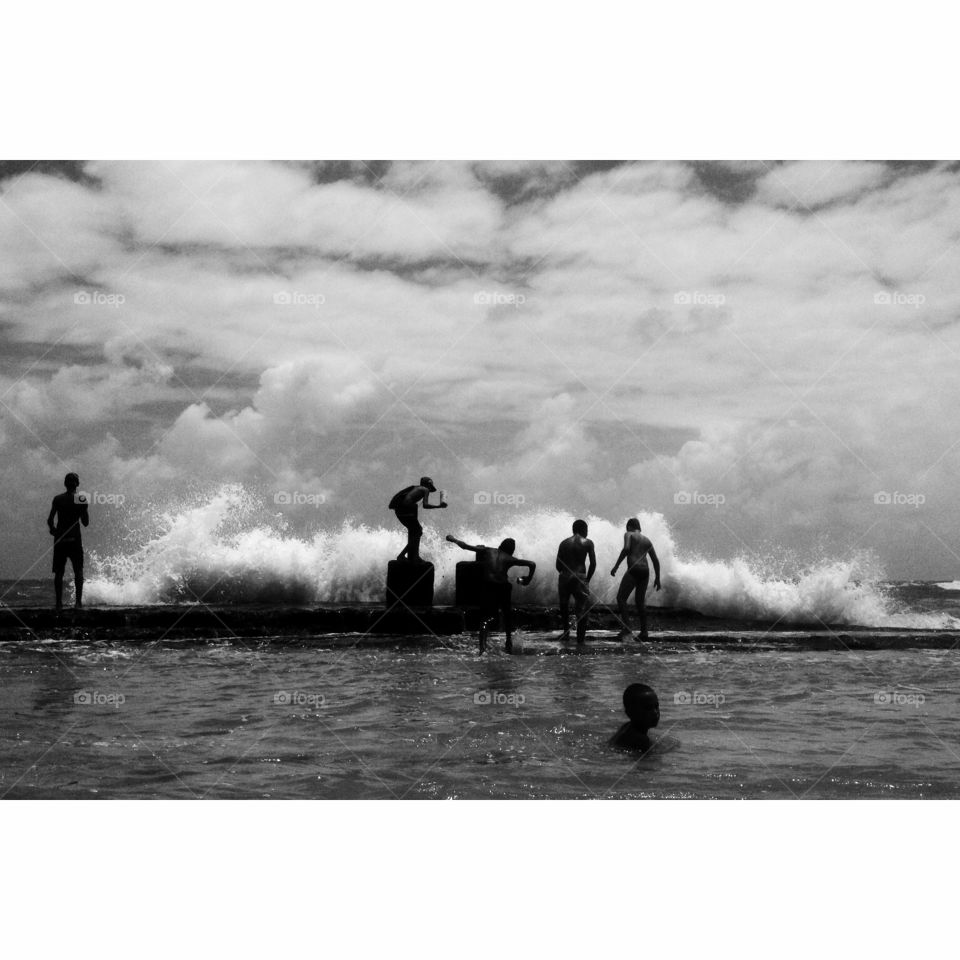 Water, Beach, People, Sea, Man