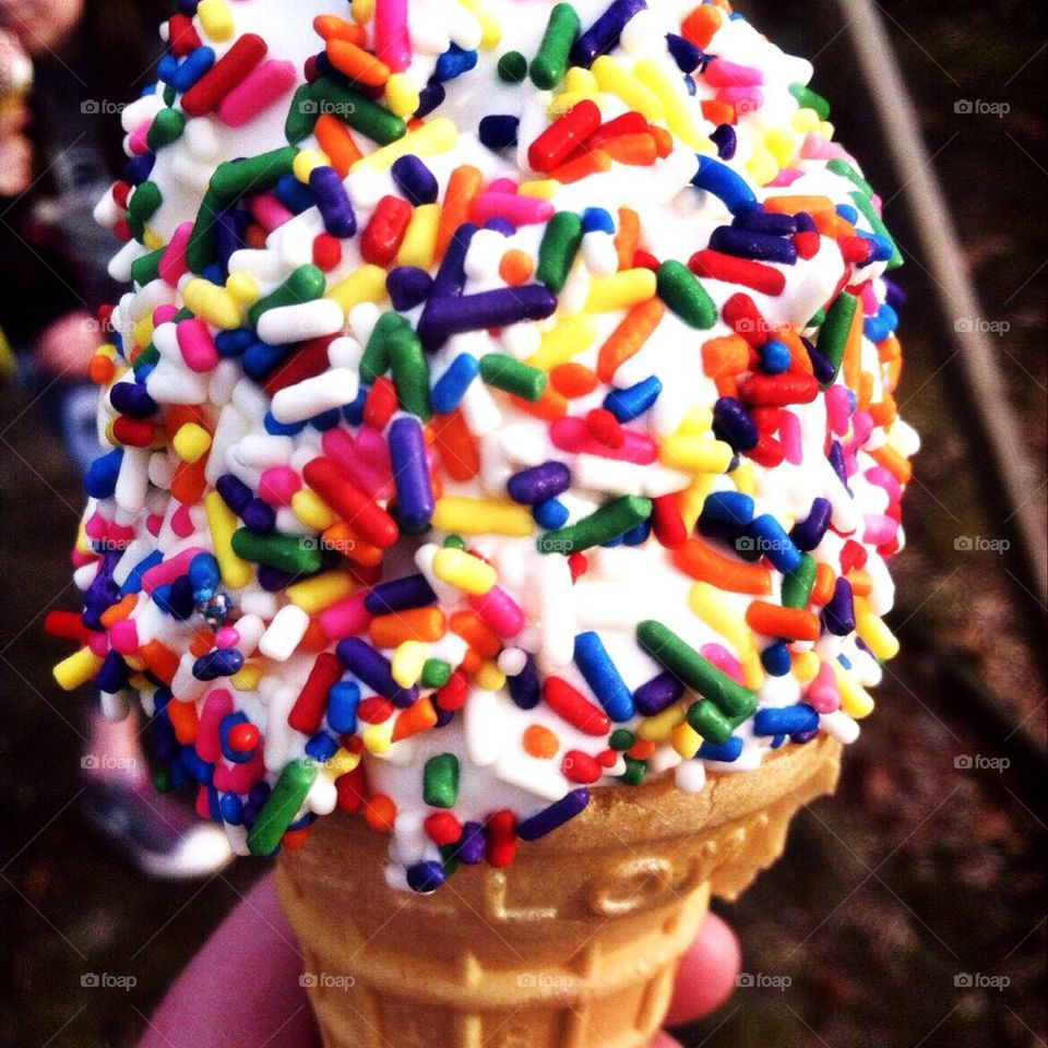 Sprinkled Cone