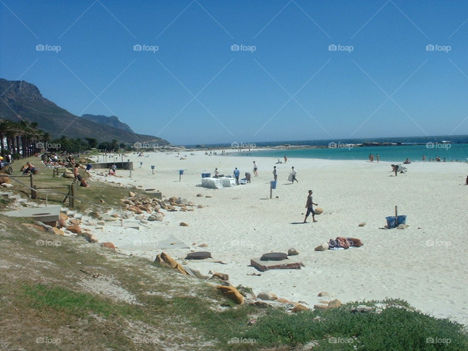 Beach in Cape Town, South Africa
