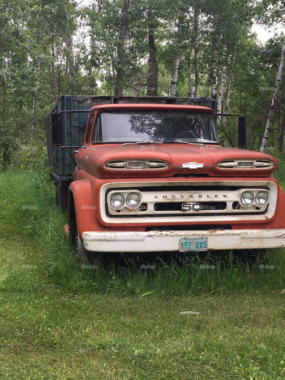 Old grain truck 