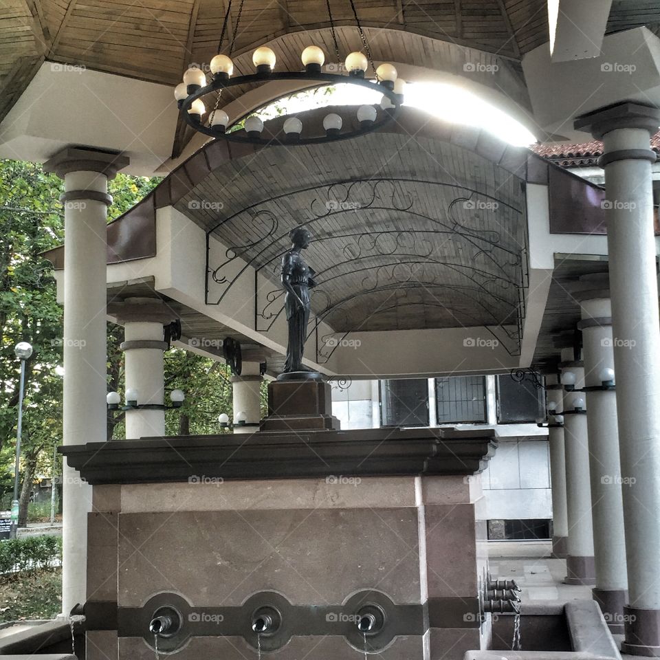 Mineral water -mothers bath -Hissarya at Bulgaria