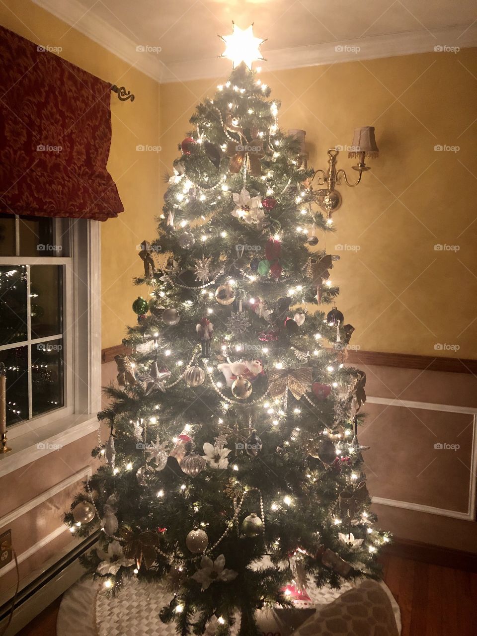 Christmas, Winter, Christmas Tree, Interior Design, Decoration