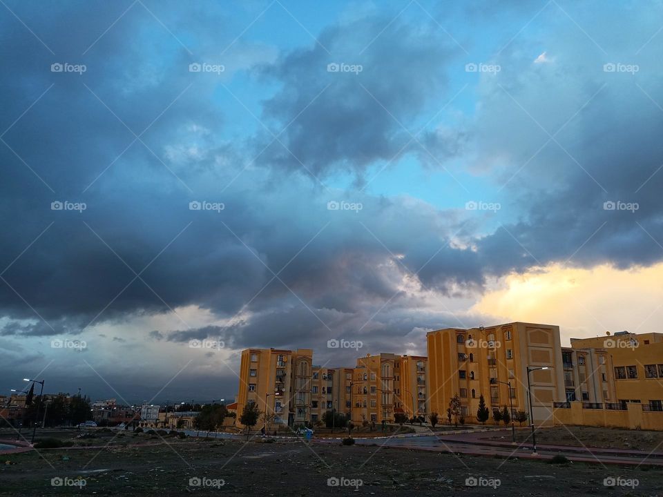 Winter weather and wonderful clouds