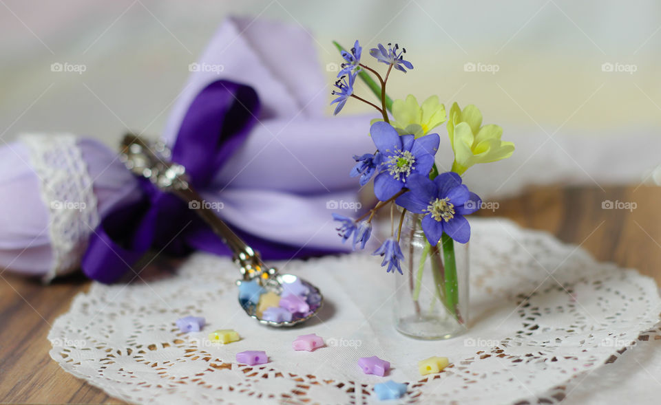 easter spring flowers stars