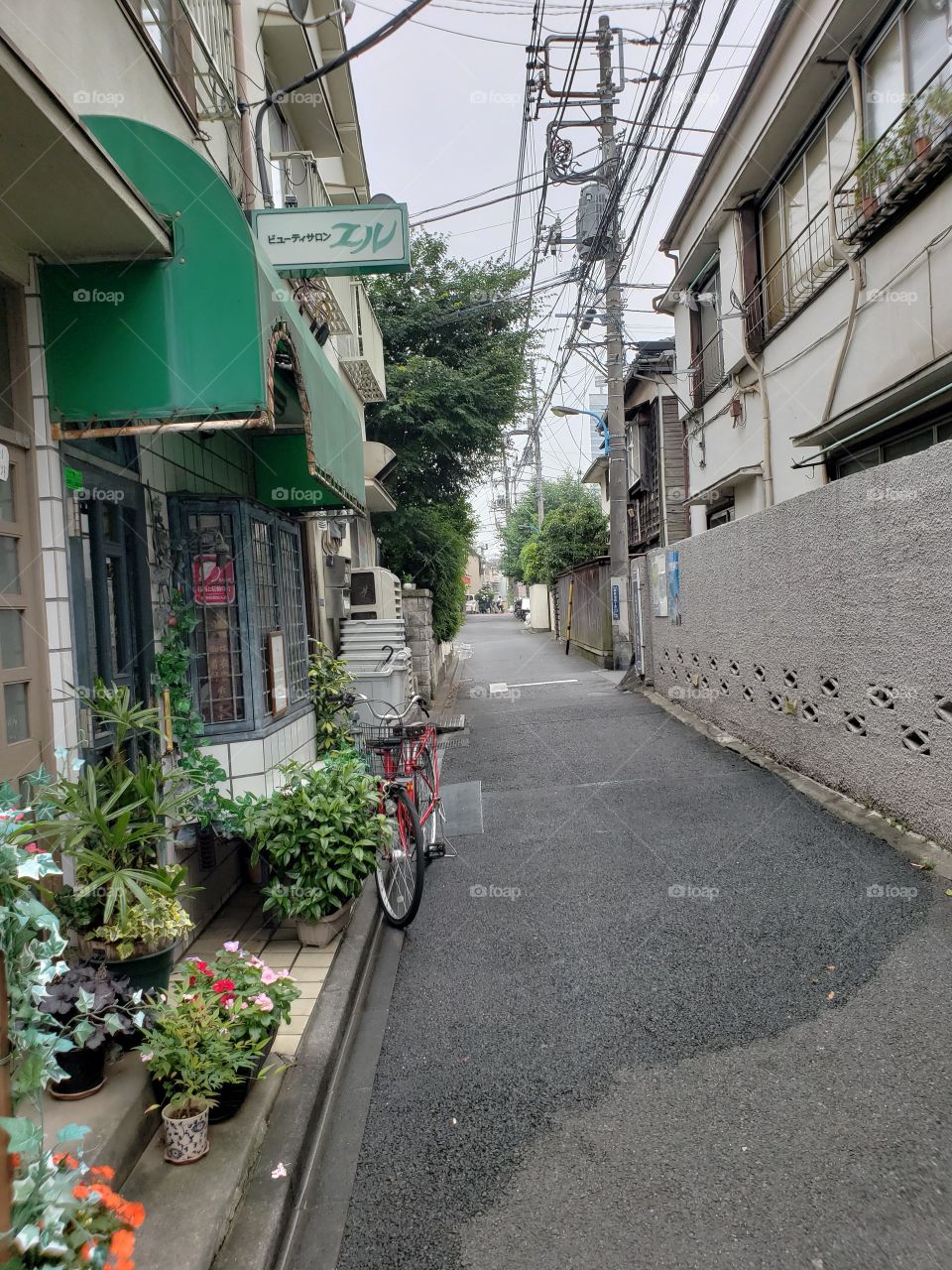 Small Side Street - Tokyo Japan