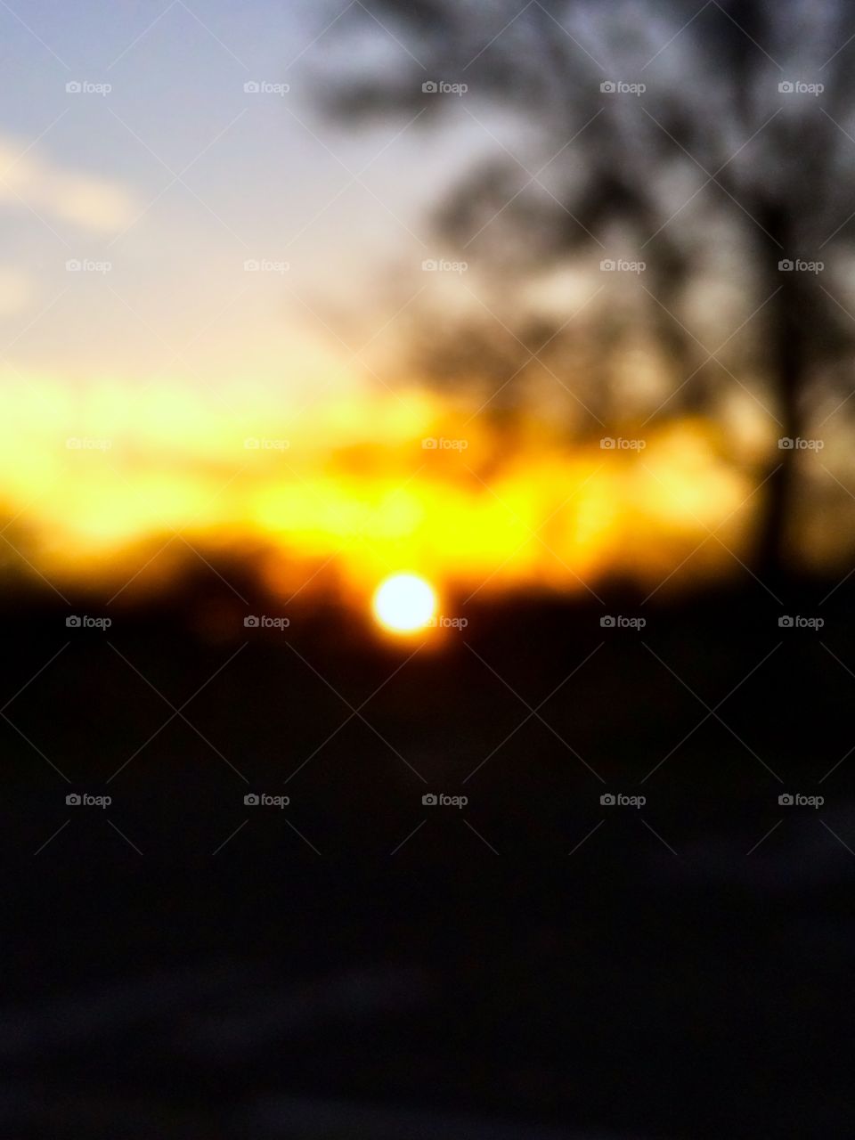 Sunset blur 