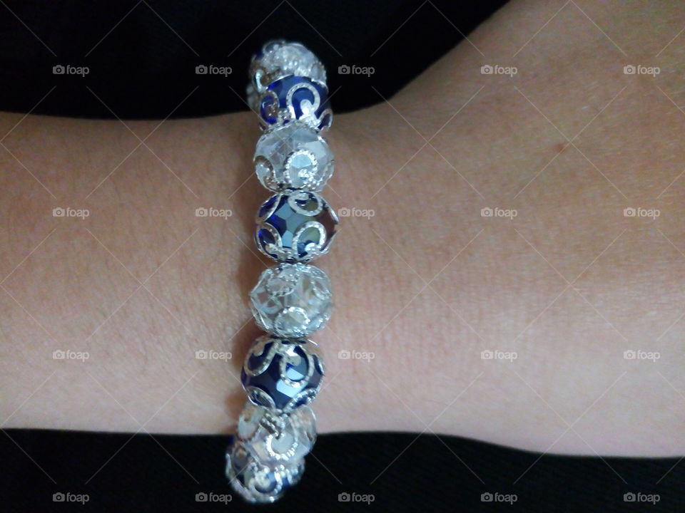 handmade, sparkling, bracelet