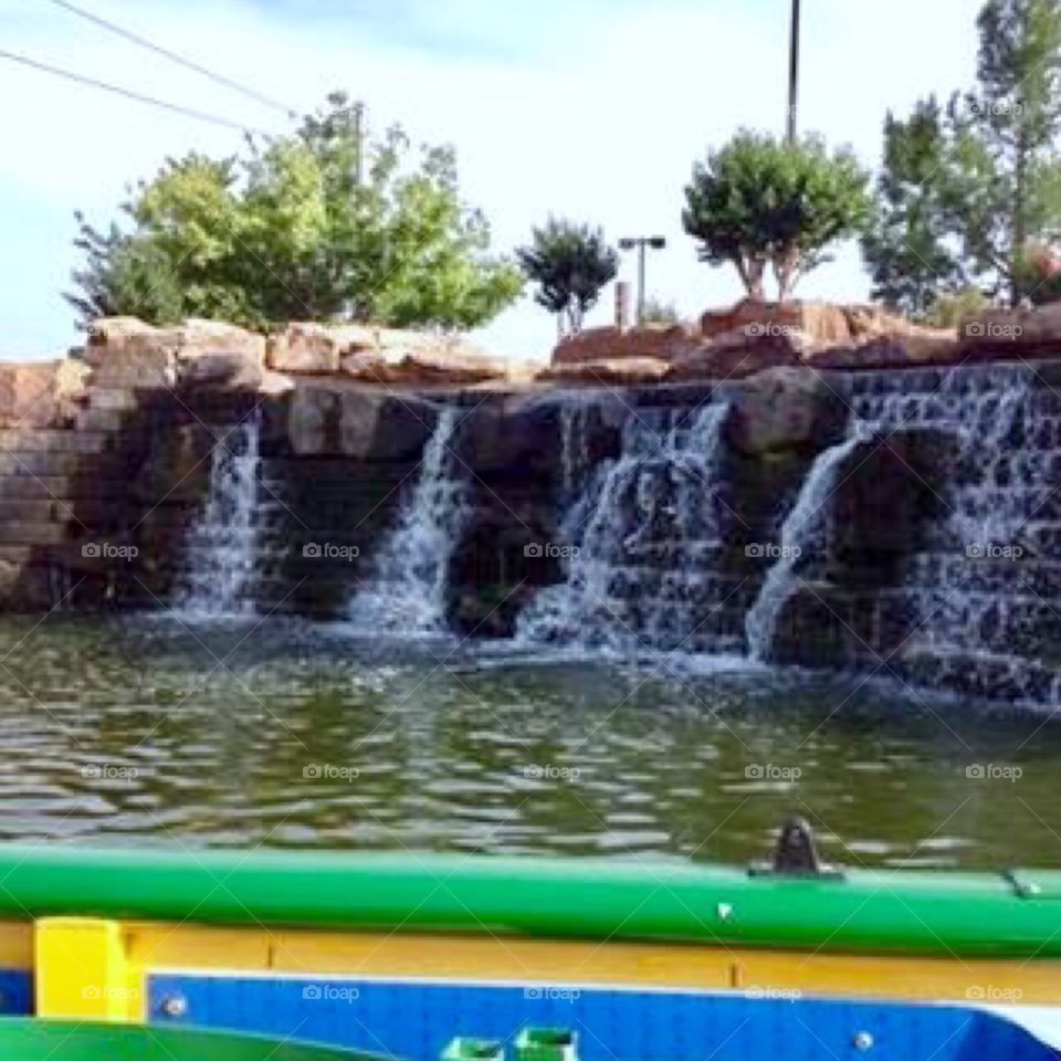 Water Taxi on the canal in OKC