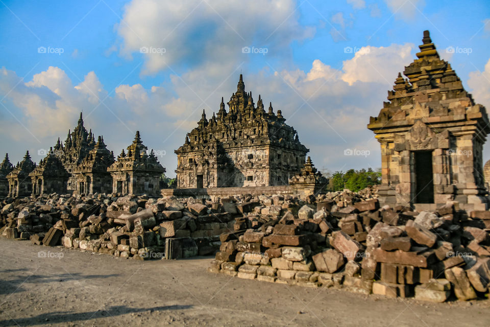 Plaosan temple Yogyakarta, Indonesia