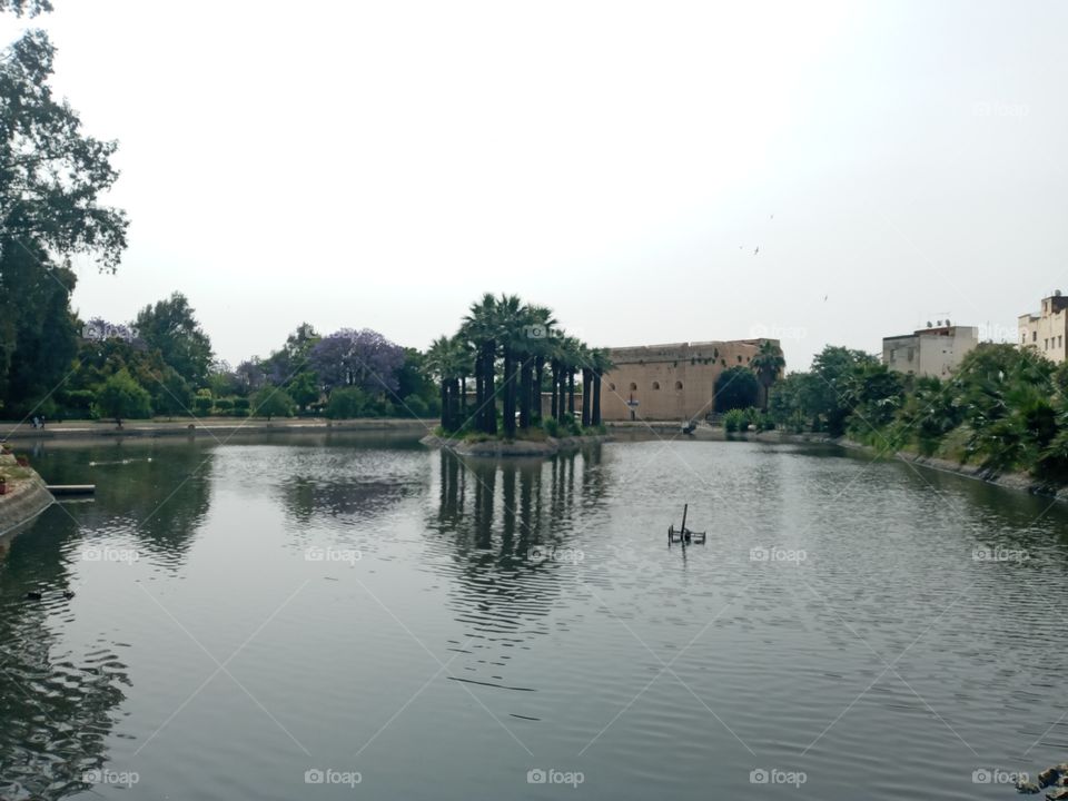 it's a old gardin in fes city