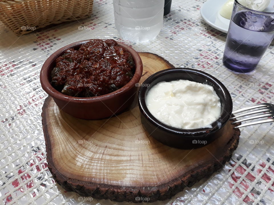 Safranbolu traditional turkish food