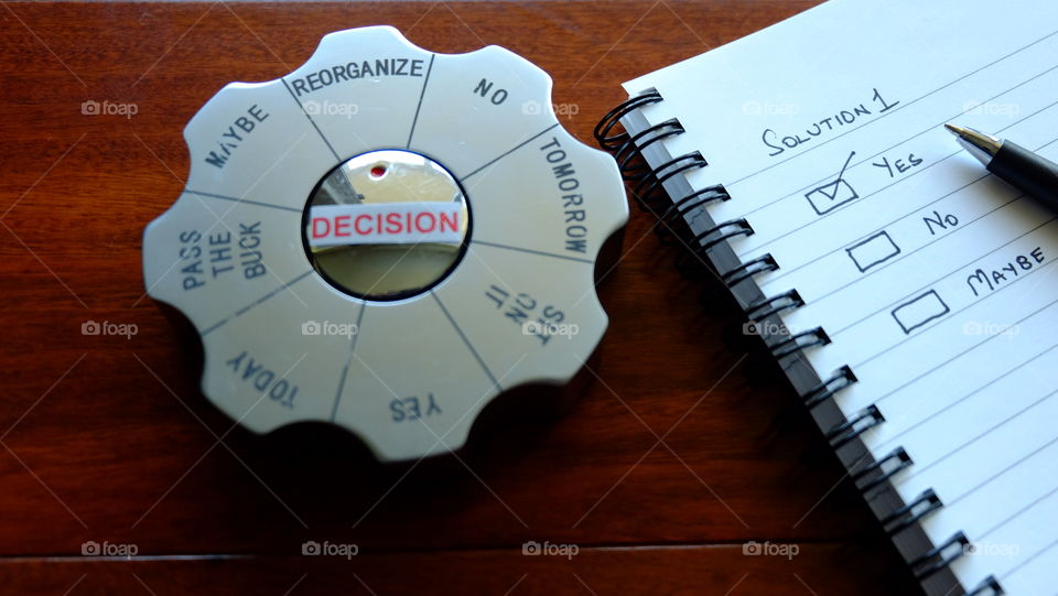 Decision making help tools