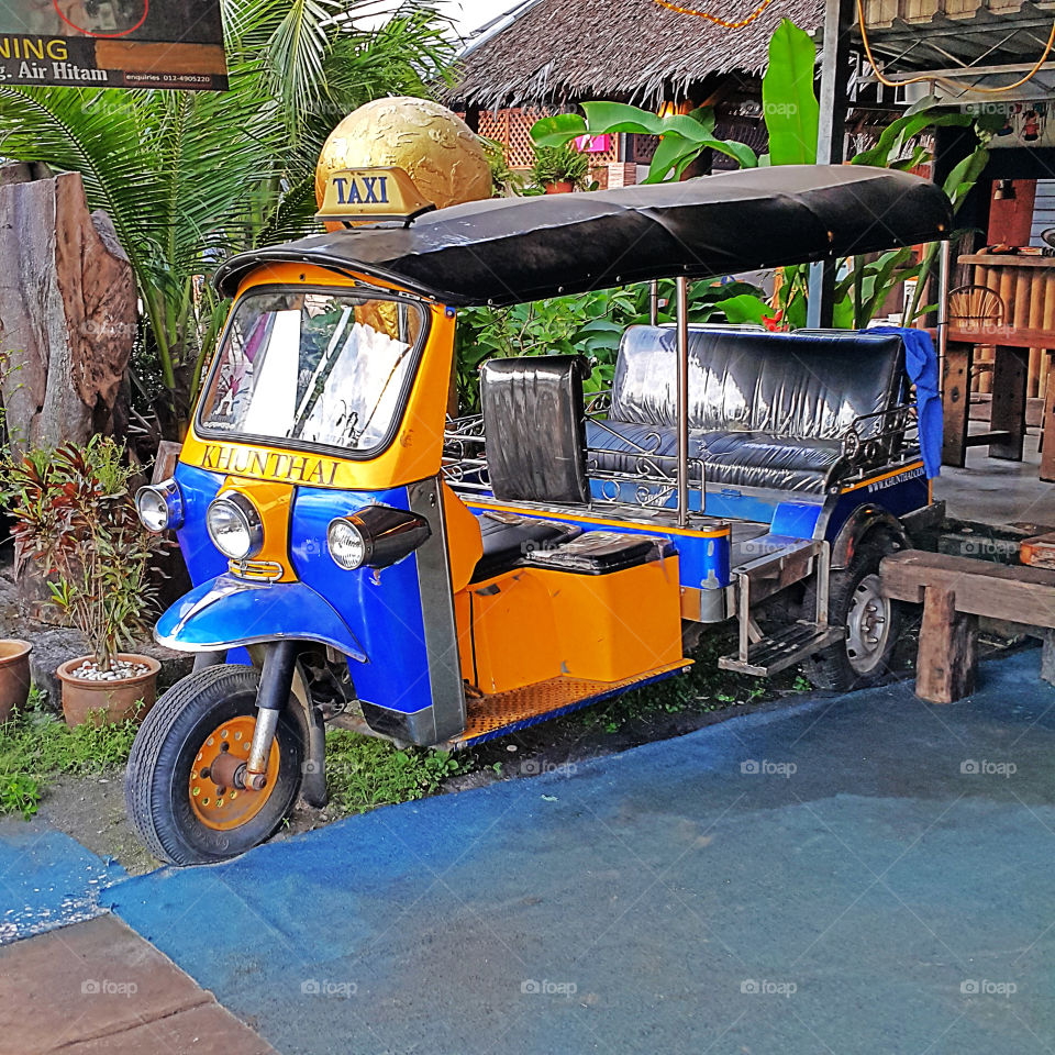 taxi of thailands