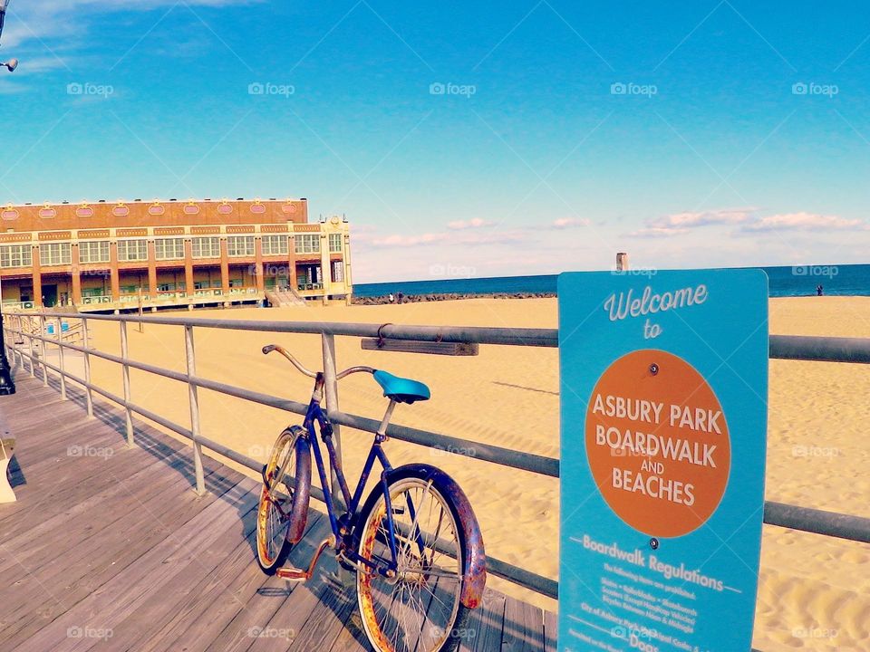 Chilling by the boardwalk