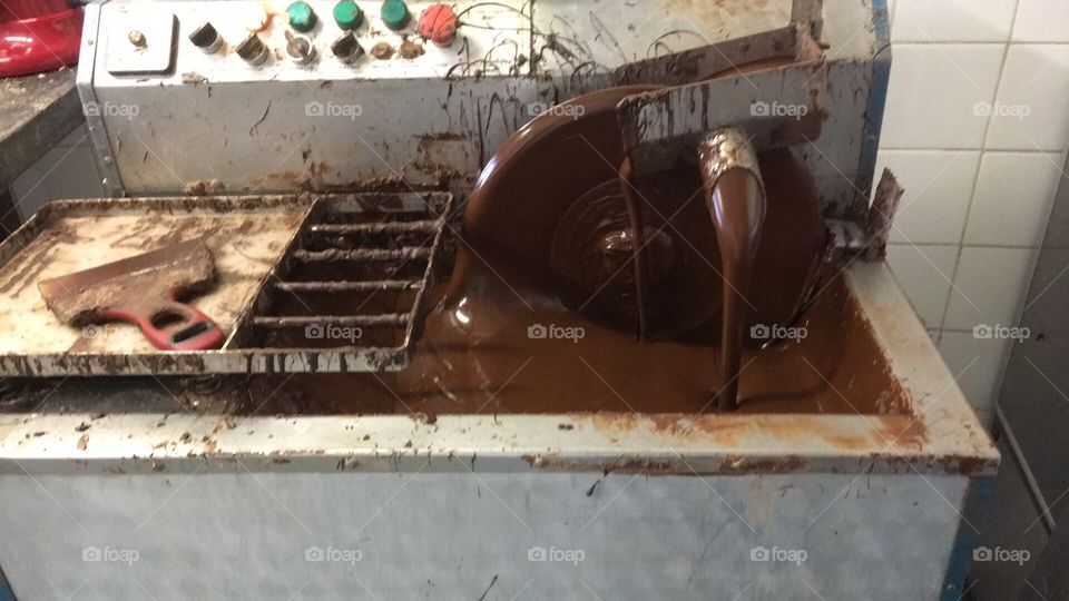 Dark chocolate machine 