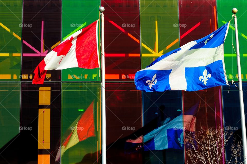 Montreal, flag