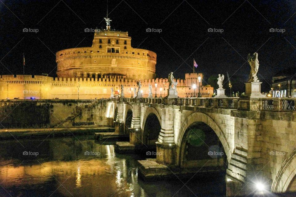 Sant Angelo bridge & Castle