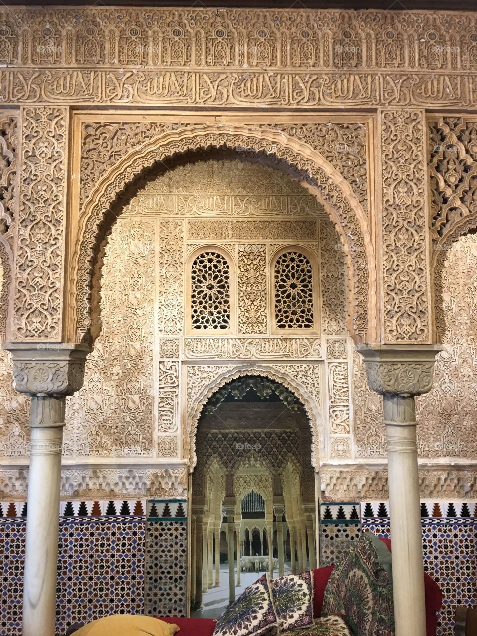 Arch, Architecture, Mosaic, Moorish, Decoration