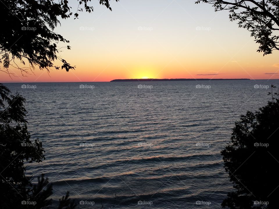 Evening at South Manitou Isle