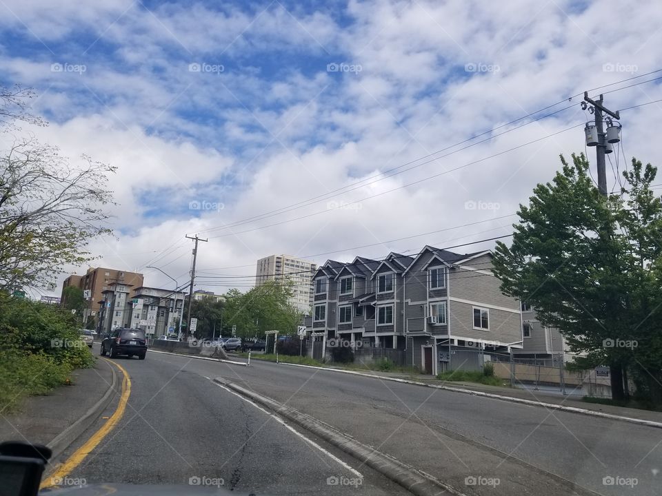 Cloudy and Sunny Seattle Housing