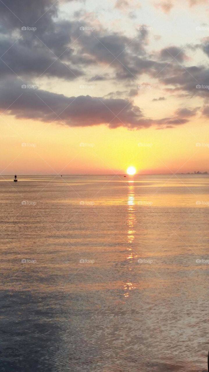 Sunset - Port of Tampa