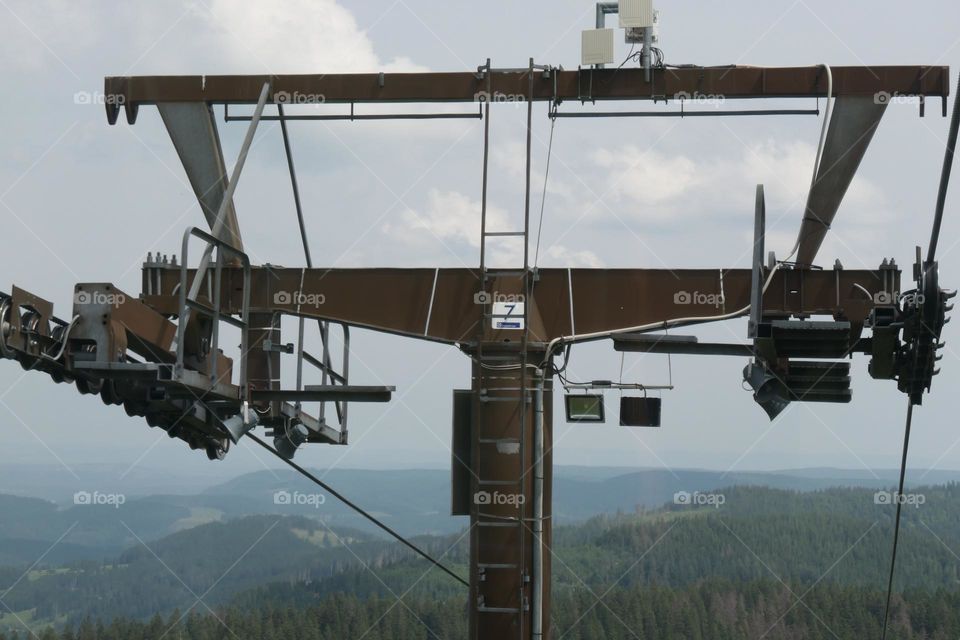 Seilbahn auf dem Feldberg