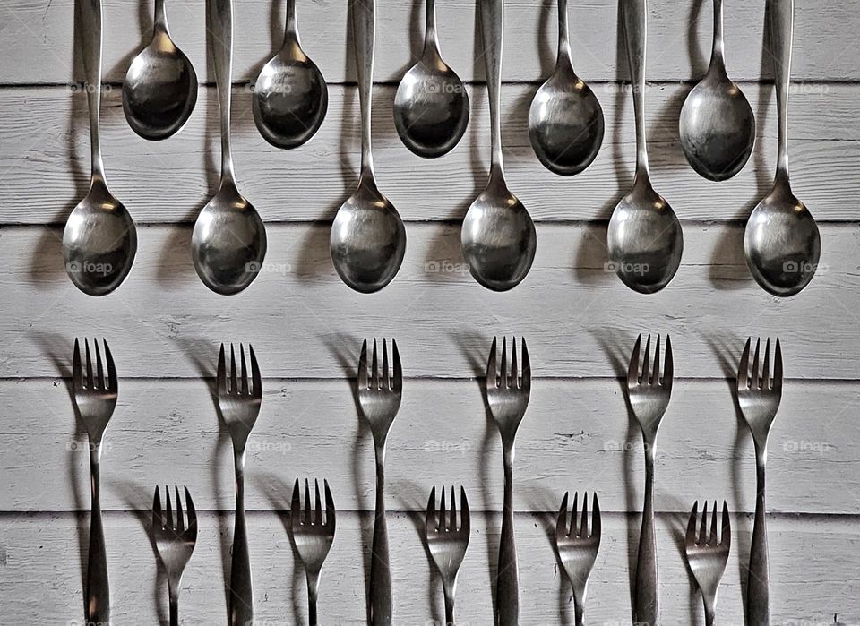 Forks and spoons