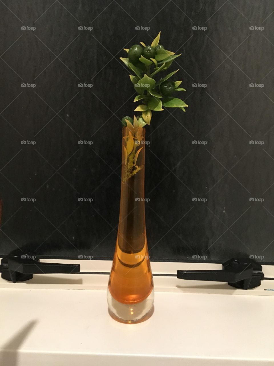 Vase orange 
