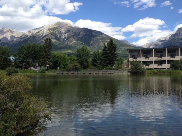 Mountains and Lake
